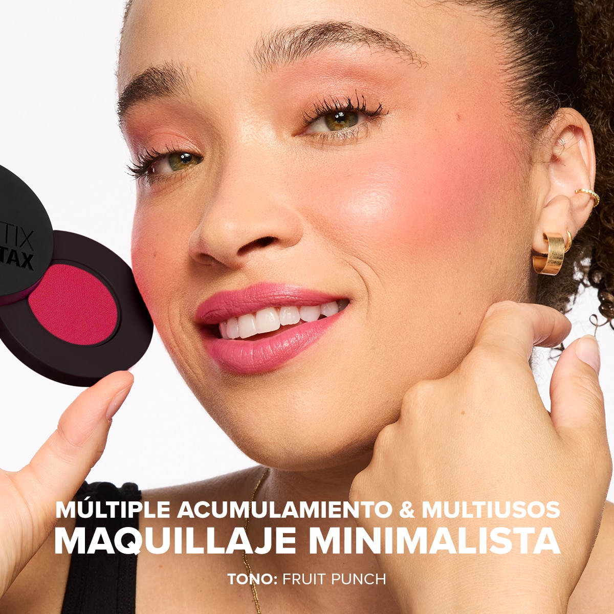 NUDESTIX STAX ALL OVER COLOR BLUSH BALM (RUBOR EN CREMA PARA ROSTRO)
